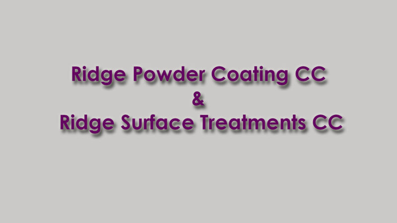 Ridge Powder Coating CC & Ridge Surface Treatments CC